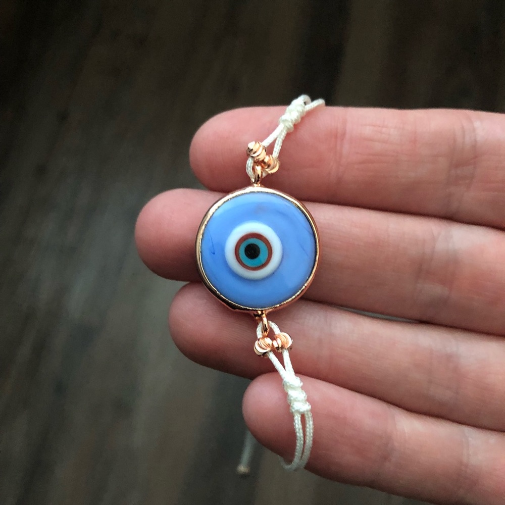 Bracelet Evil Eye Inspired Design Charm